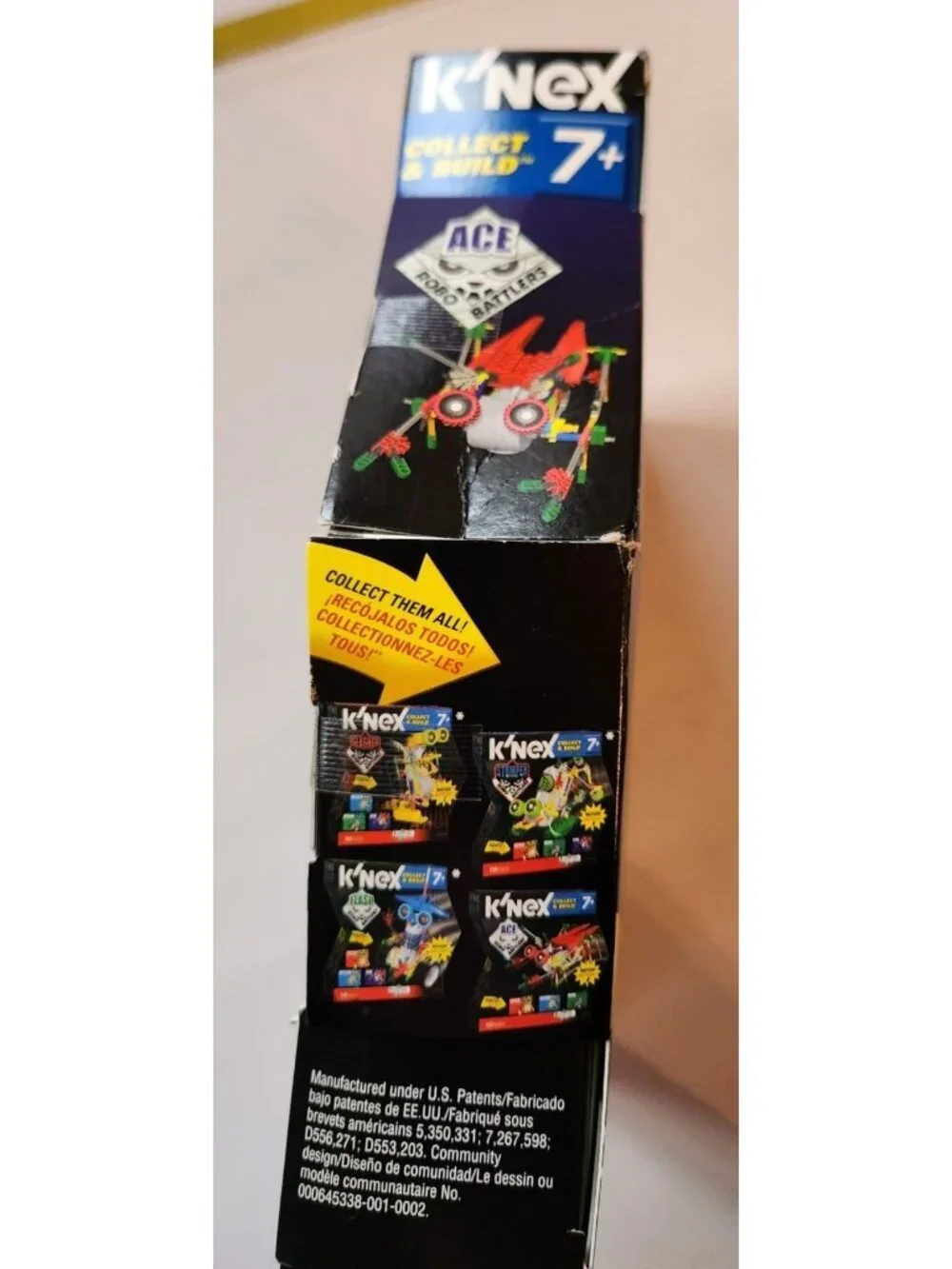 Motorized Bug Bot Model KNex Ace Battlers Collect & Build Set STEM toy robotics